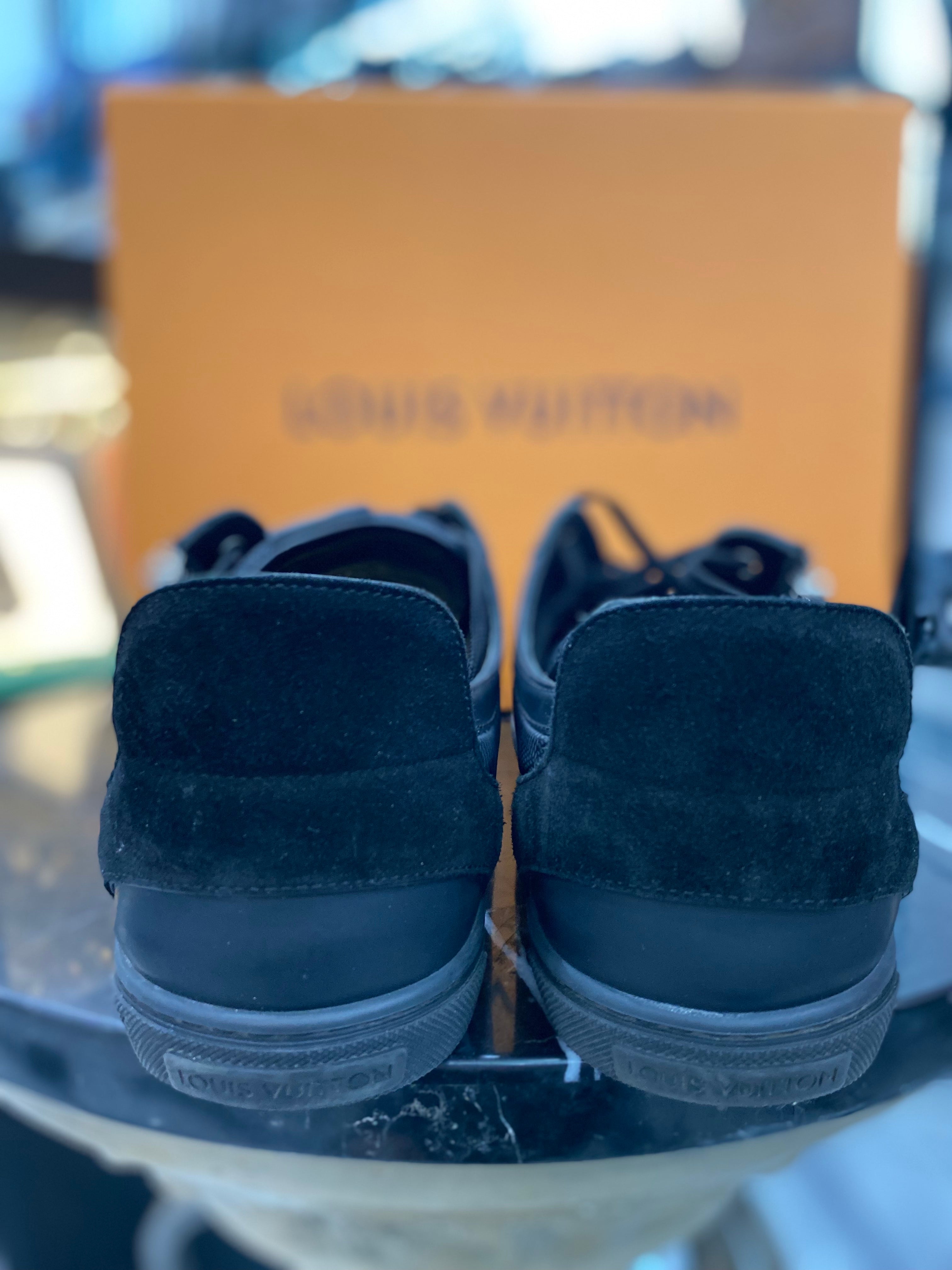 LOUIS VUITTON DAMIER GRAPHITE AVENTURE ZIP UP SNEAKERS