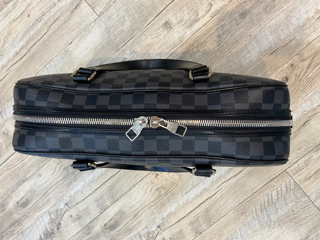 LOUIS VUITTON DAMIER GRAPHITE JORN HANDBAG
