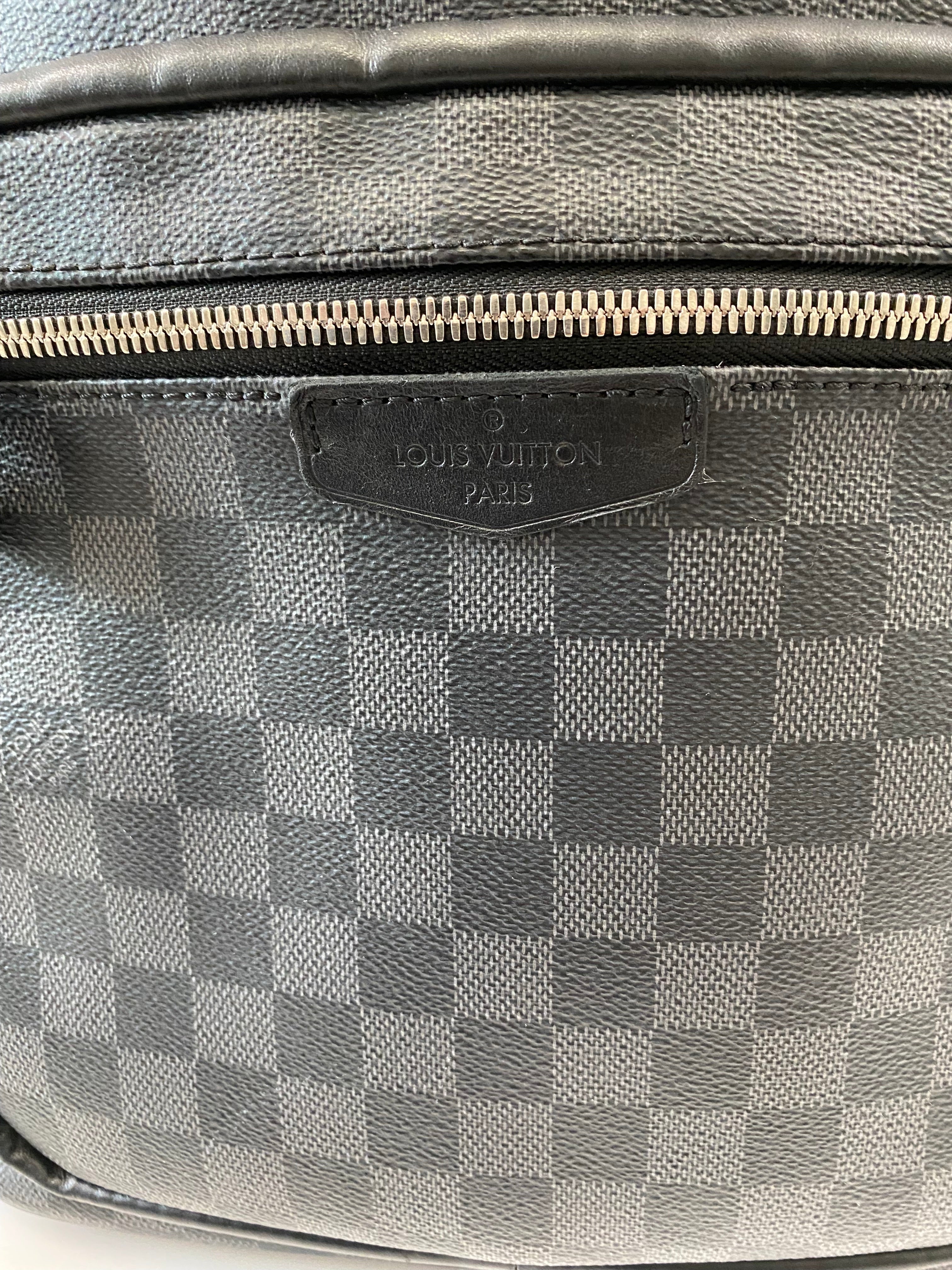 LOUIS VUITTON DAMIER GRAPHITE JOSH BACKPACK