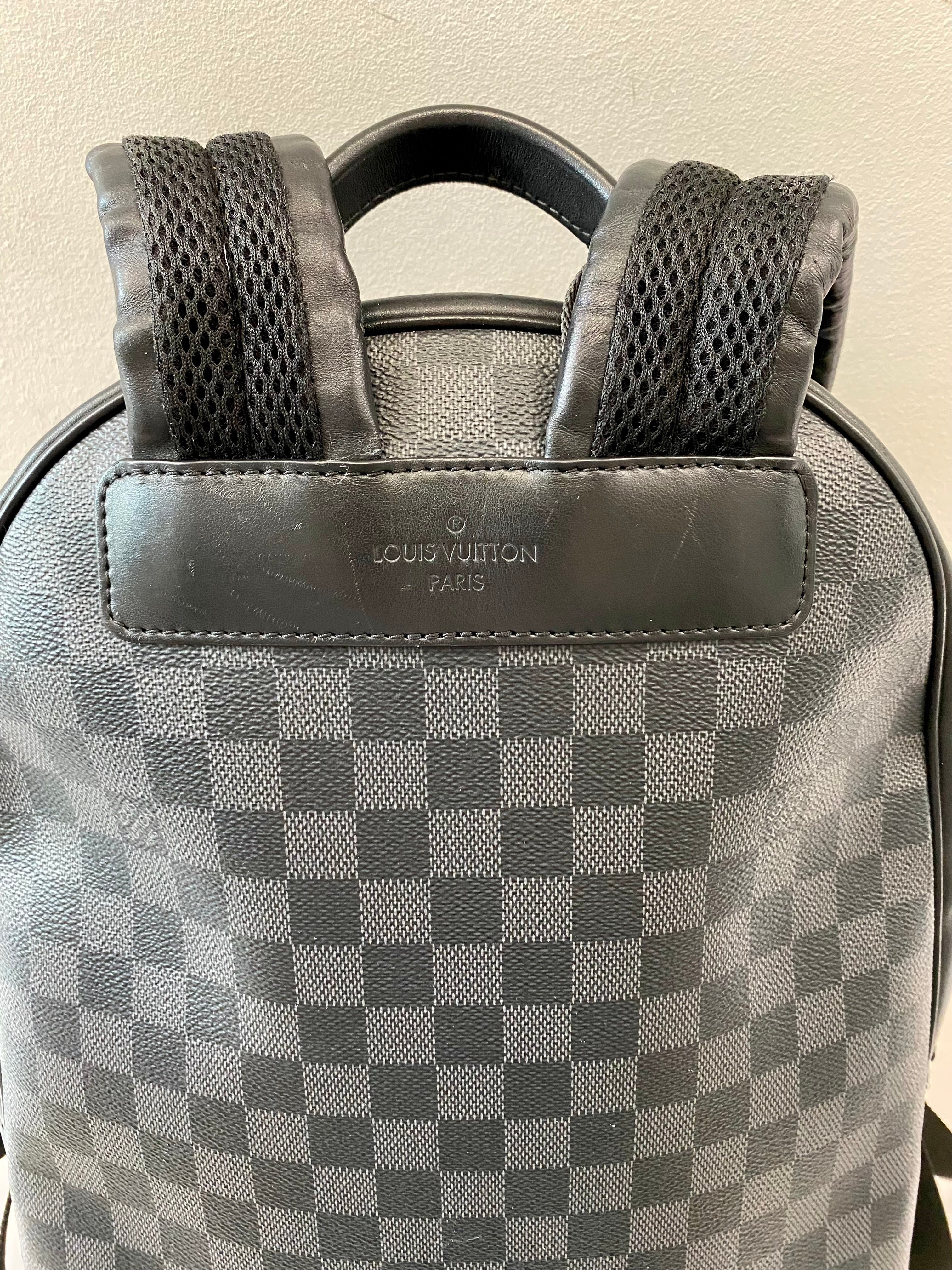 LOUIS VUITTON DAMIER GRAPHITE JOSH BACKPACK