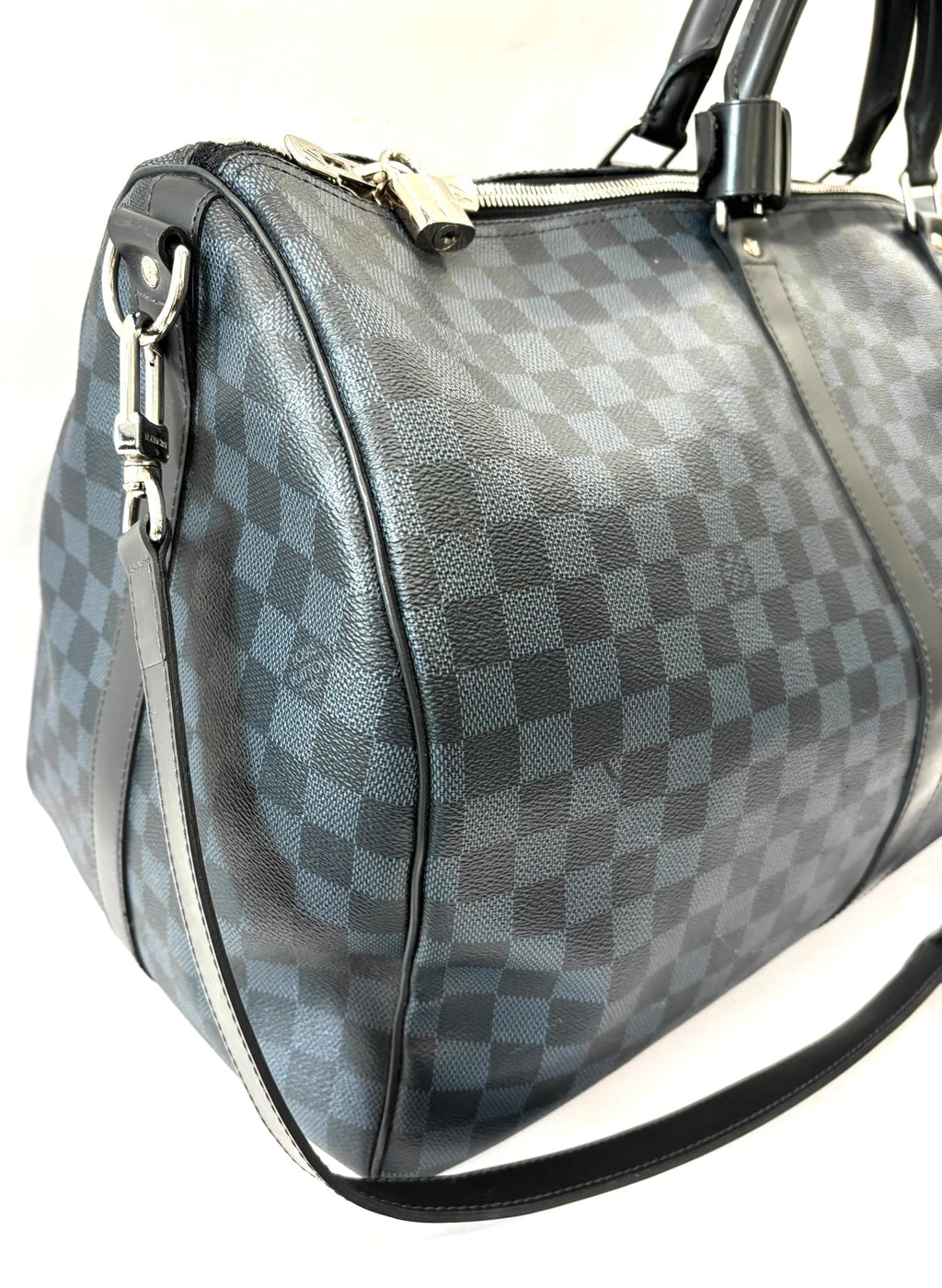 LOUIS VUITTON DAMIER GRAPHITE KEEPALL BANDOULIÈRE 55 BAG