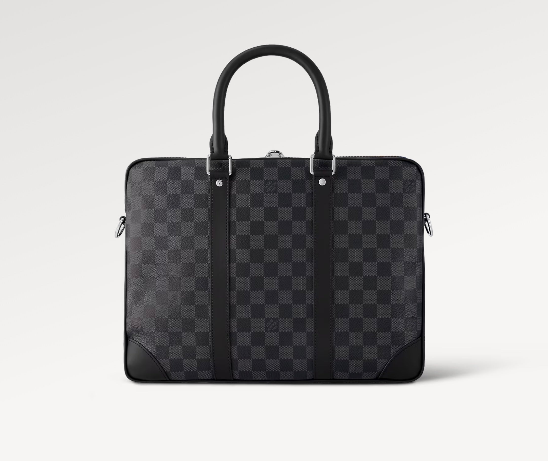 LOUIS VUITTON DAMIER GRAPHITE PORTE DOCUMENTS VOYAGE PM BAG