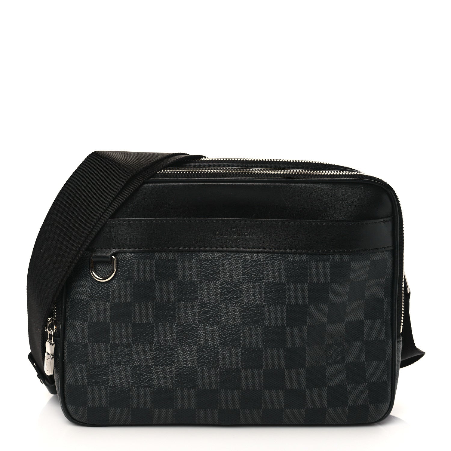LOUIS VUITTON DAMIER GRAPHITE TROCADERO PM MESSENGER BAG