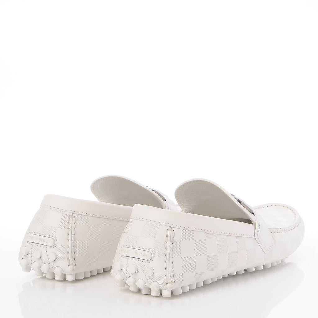 LOUIS VUITTON DAMIER INFINI HOCKENHEIM LOAFERS MOCCASIN