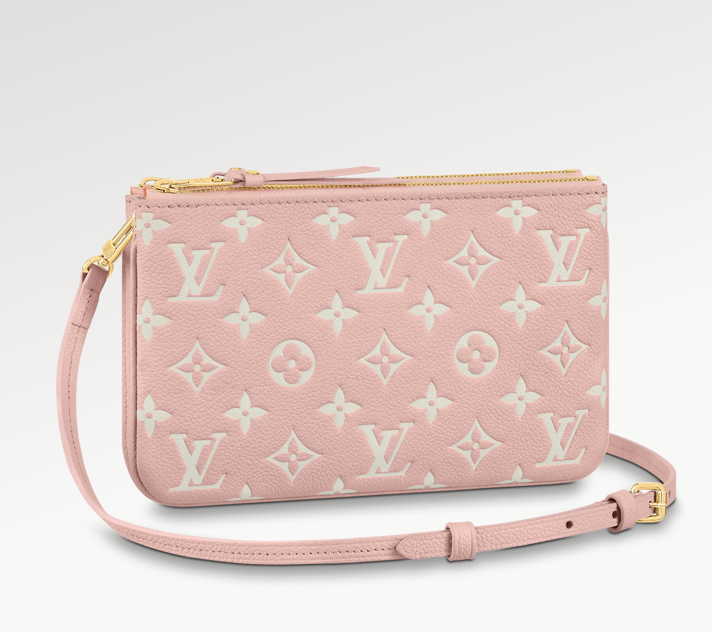LOUIS VUITTON MONOGRAM DOUBLE ZIP POCHETTE
