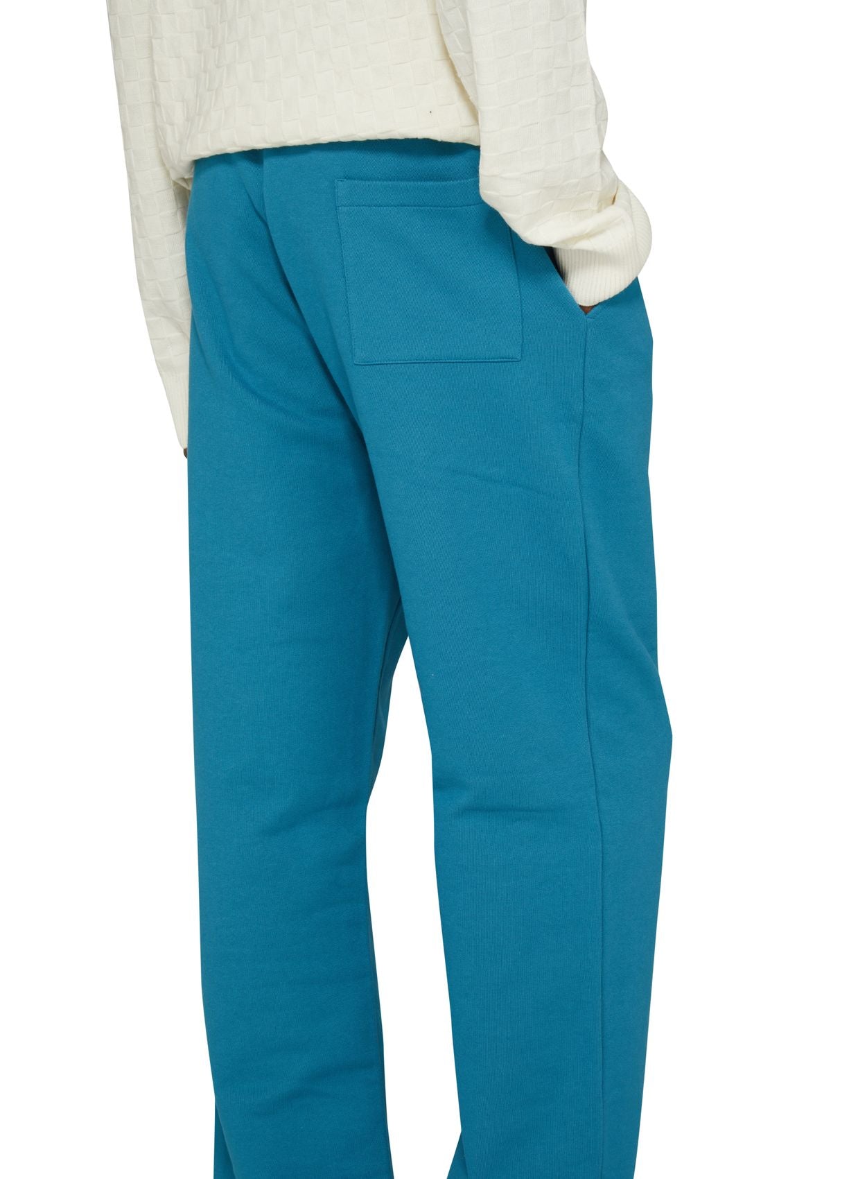 LOUIS VUITTON EMBROIDERED PIN LOGO SWEATPANTS