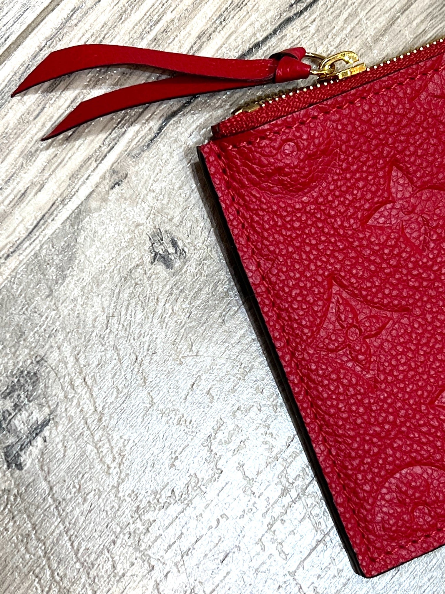 LOUIS VUITTON EMPREINTE LEATHER POCHETTE FELICIE