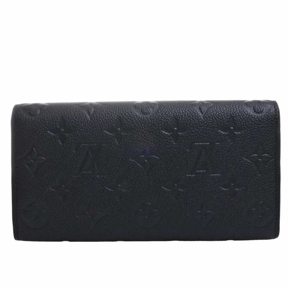 LOUIS VUITTON EMPREINTE LEATHER MONOGRAM SARAH WALLET-HS