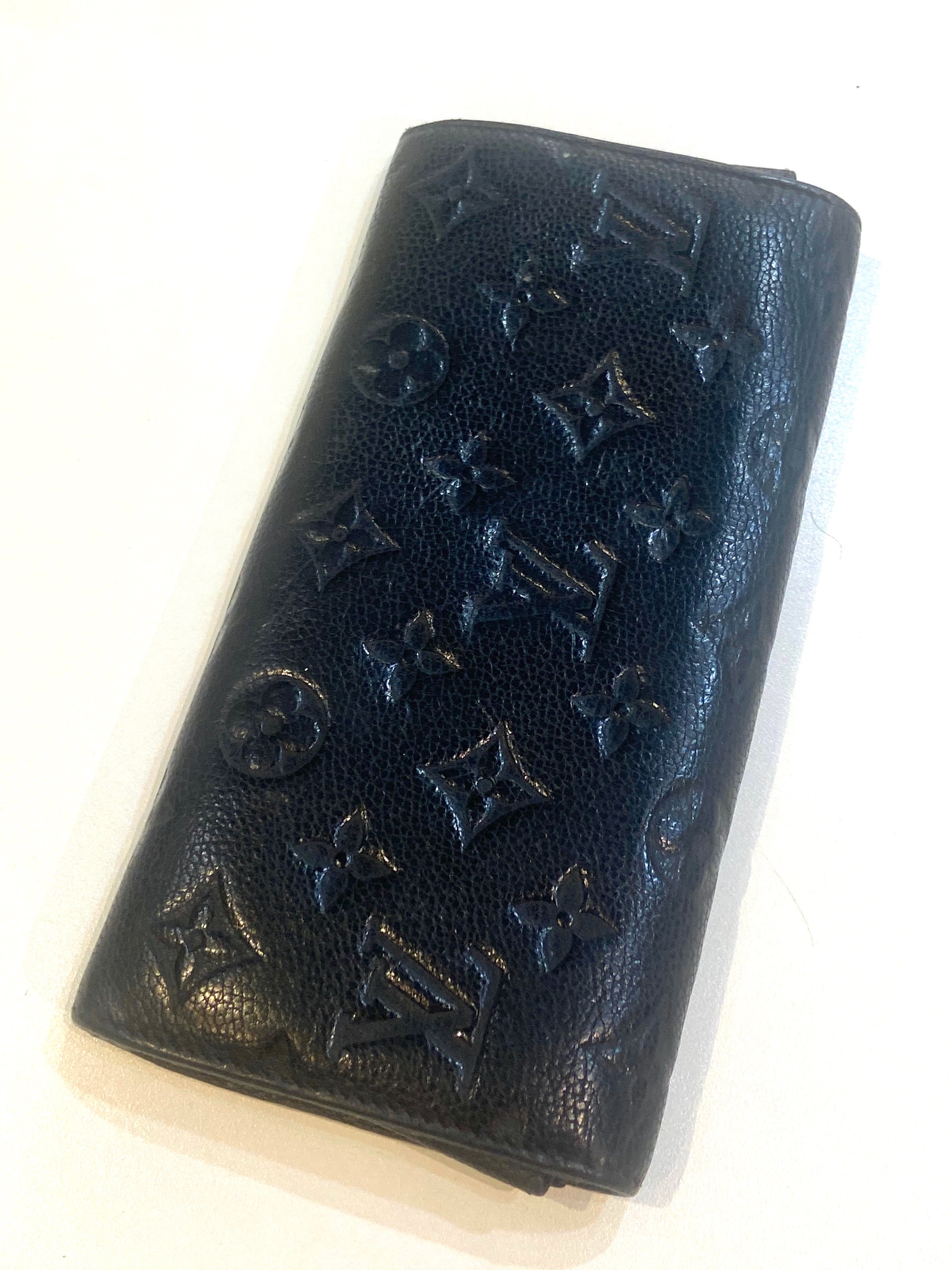 LOUIS VUITTON EMPREINTE LEATHER MONOGRAM SARAH WALLET-HS