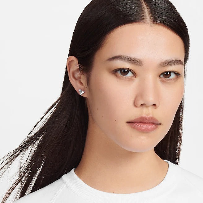 LOUIS VUITTON ESSENTIAL V STUD EARRINGS