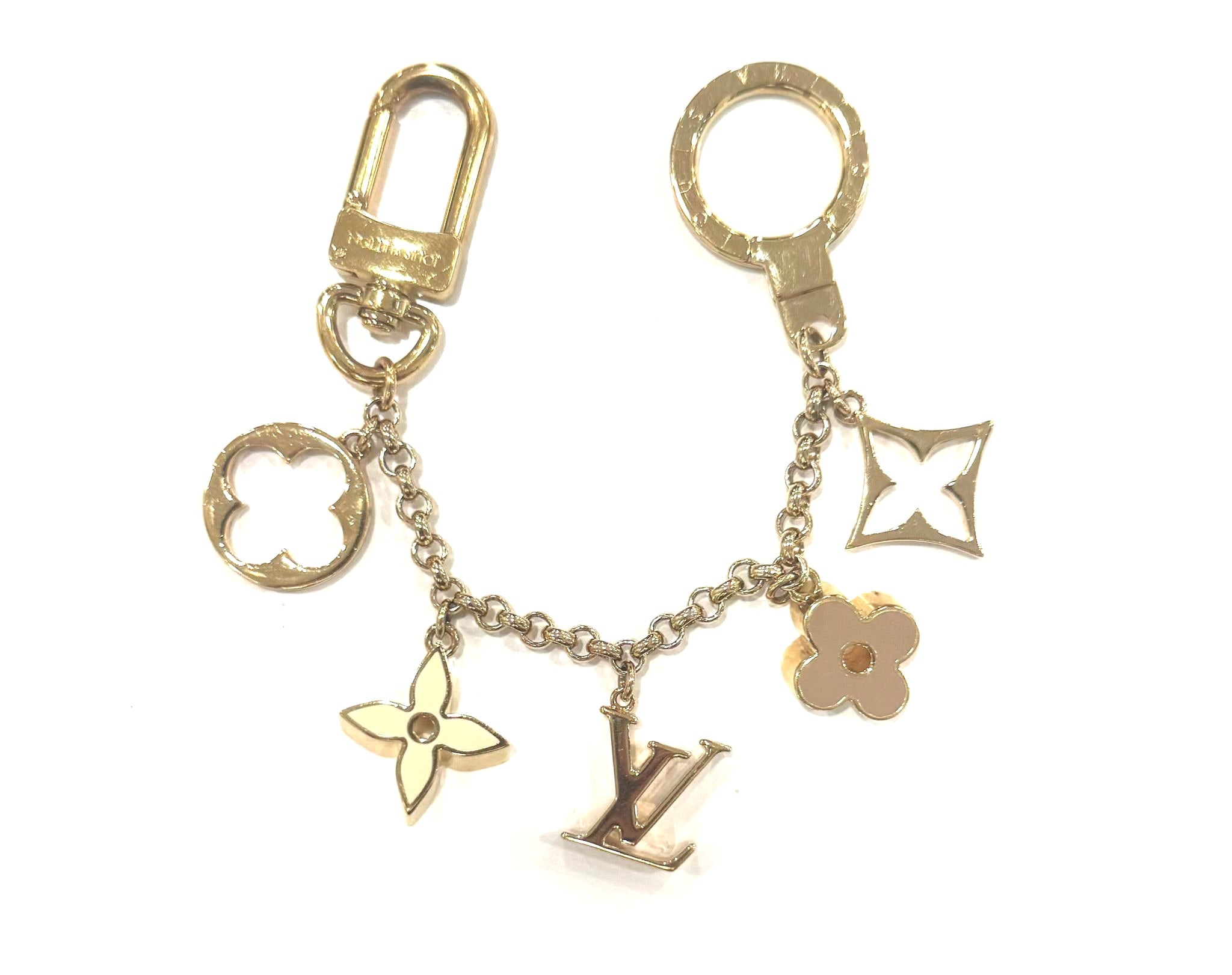 LOUIS VUITTON FLEUR DE MONOGRAM BAG CHARM