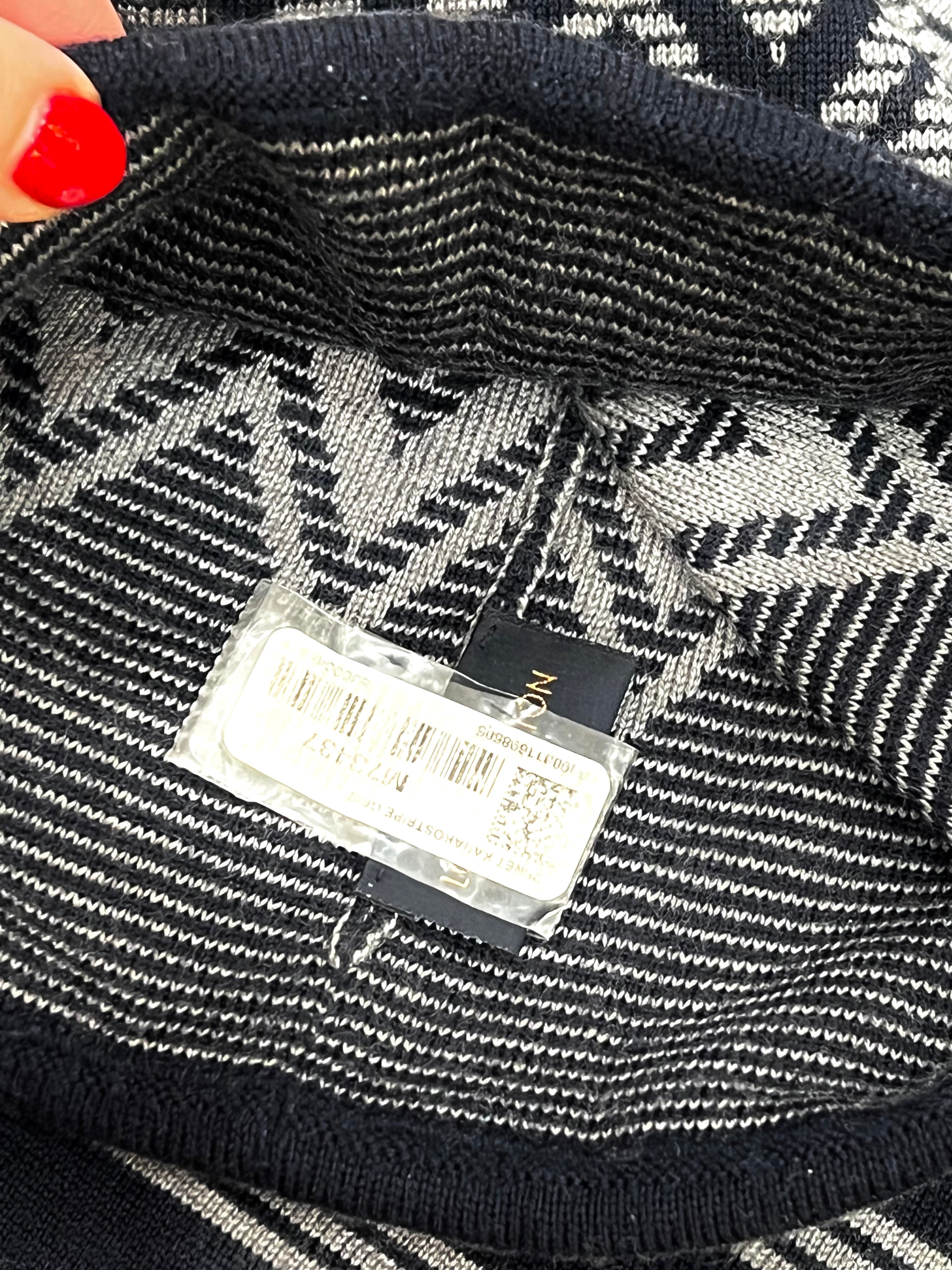 LOUIS VUITTON KARAKOSTRIP WOOL CASHMERE BEANIE