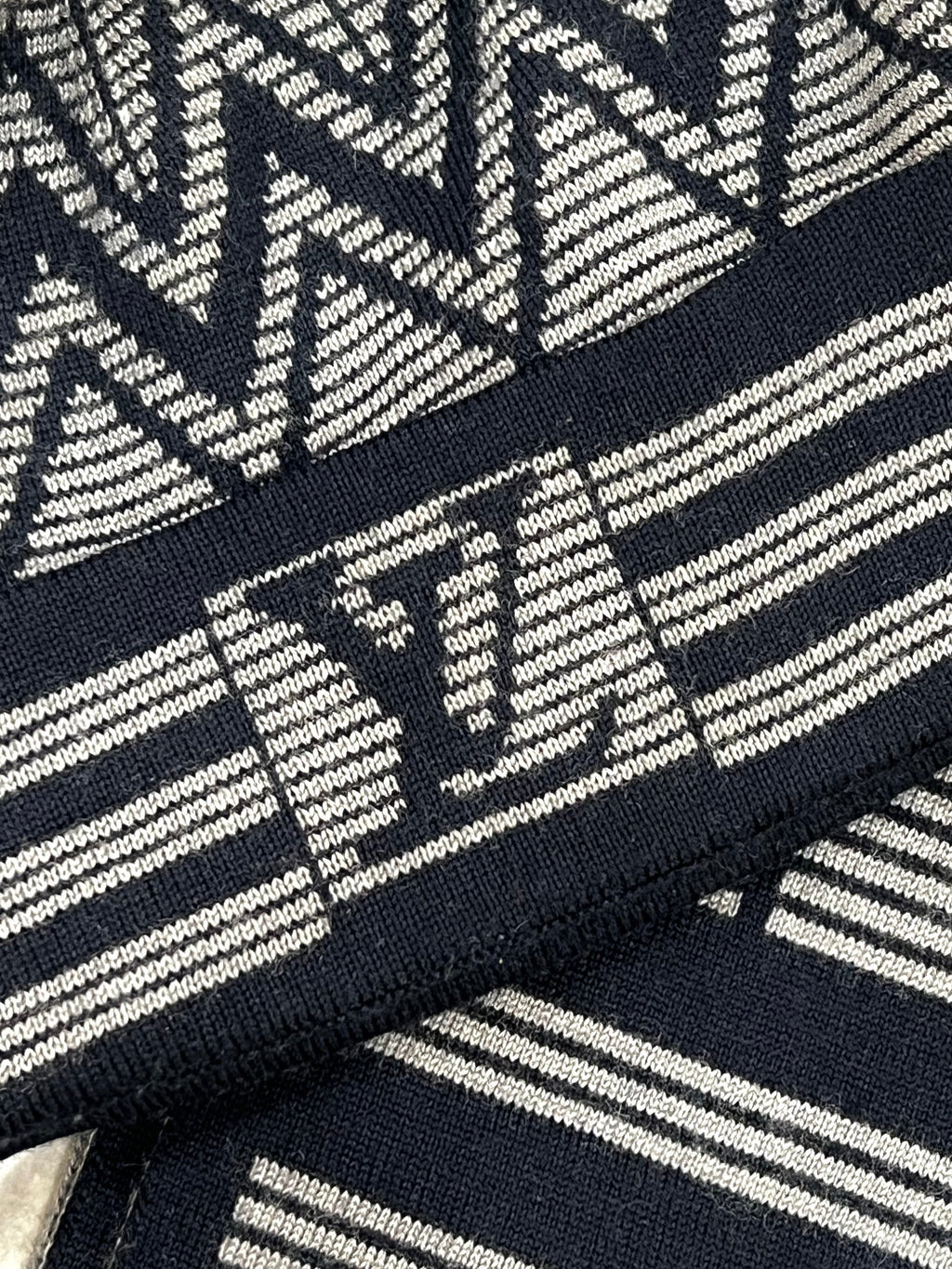 LOUIS VUITTON KARAKOSTRIP WOOL CASHMERE BEANIE