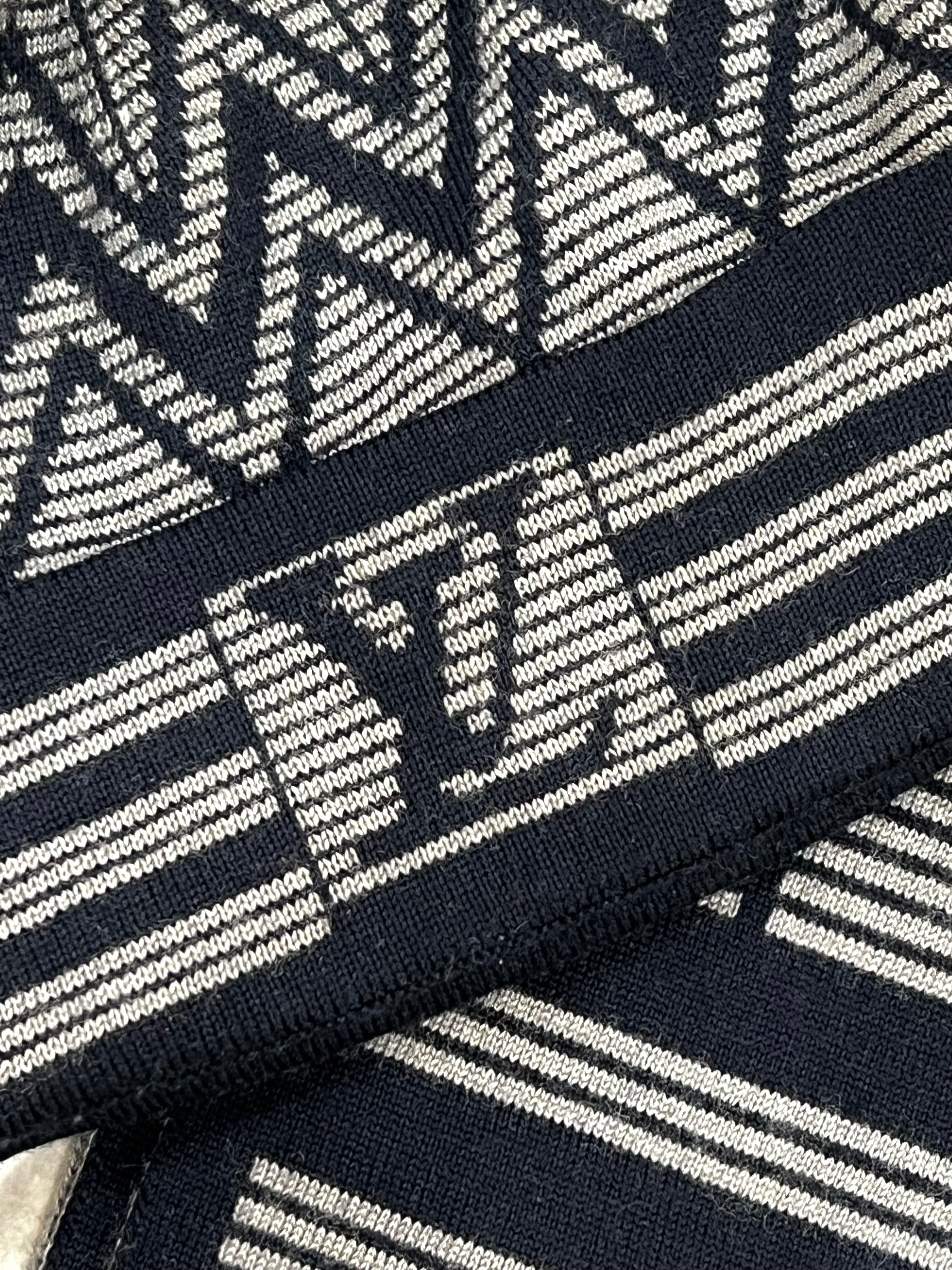 LOUIS VUITTON KARAKOSTRIP WOOL CASHMERE BEANIE
