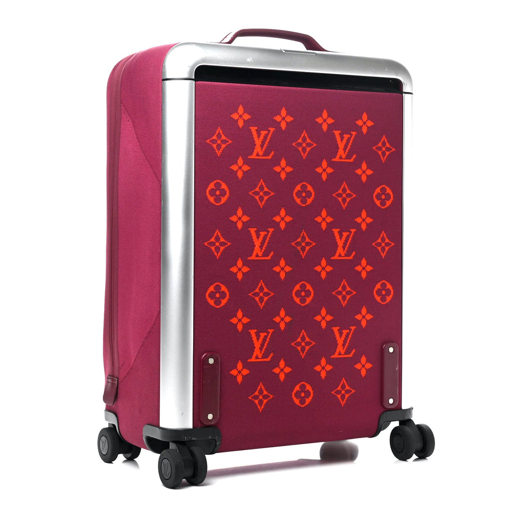 LOUIS VUITTON KNIT MONOGRAM HORIZON SOFT 55 SUITCASE