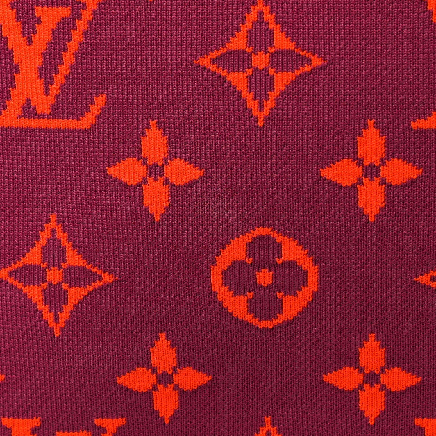 LOUIS VUITTON KNIT MONOGRAM HORIZON SOFT 55 SUITCASE