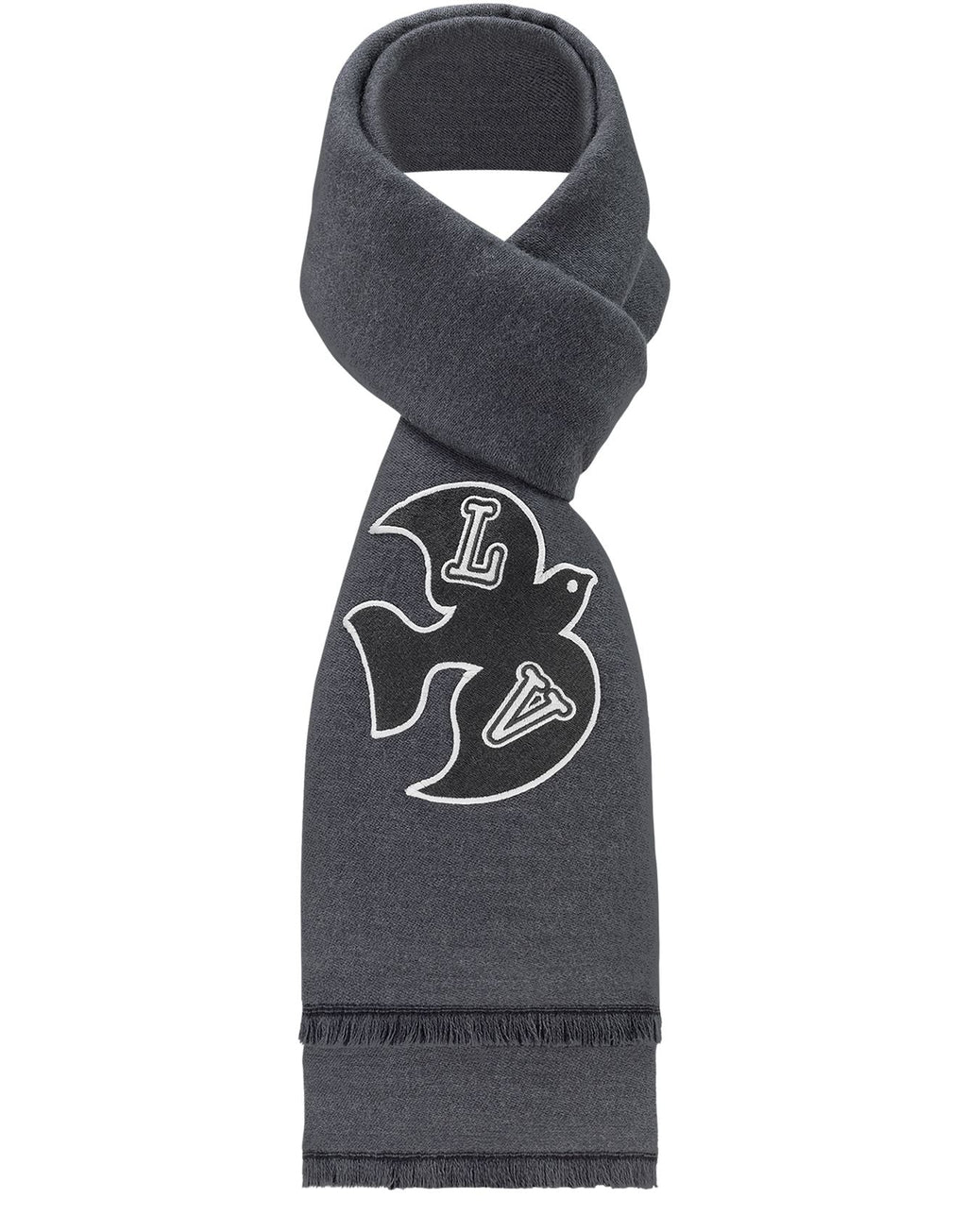 LOUIS VUITTON LV HARMONY WOOL SCARF
