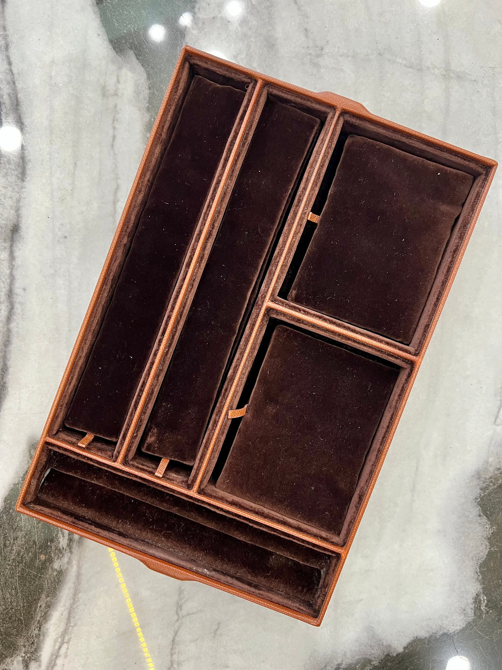 LOUIS VUITTON MONOGRAM BOITE BIJOUX 34 JEWELRY CASE HARD TRUNK