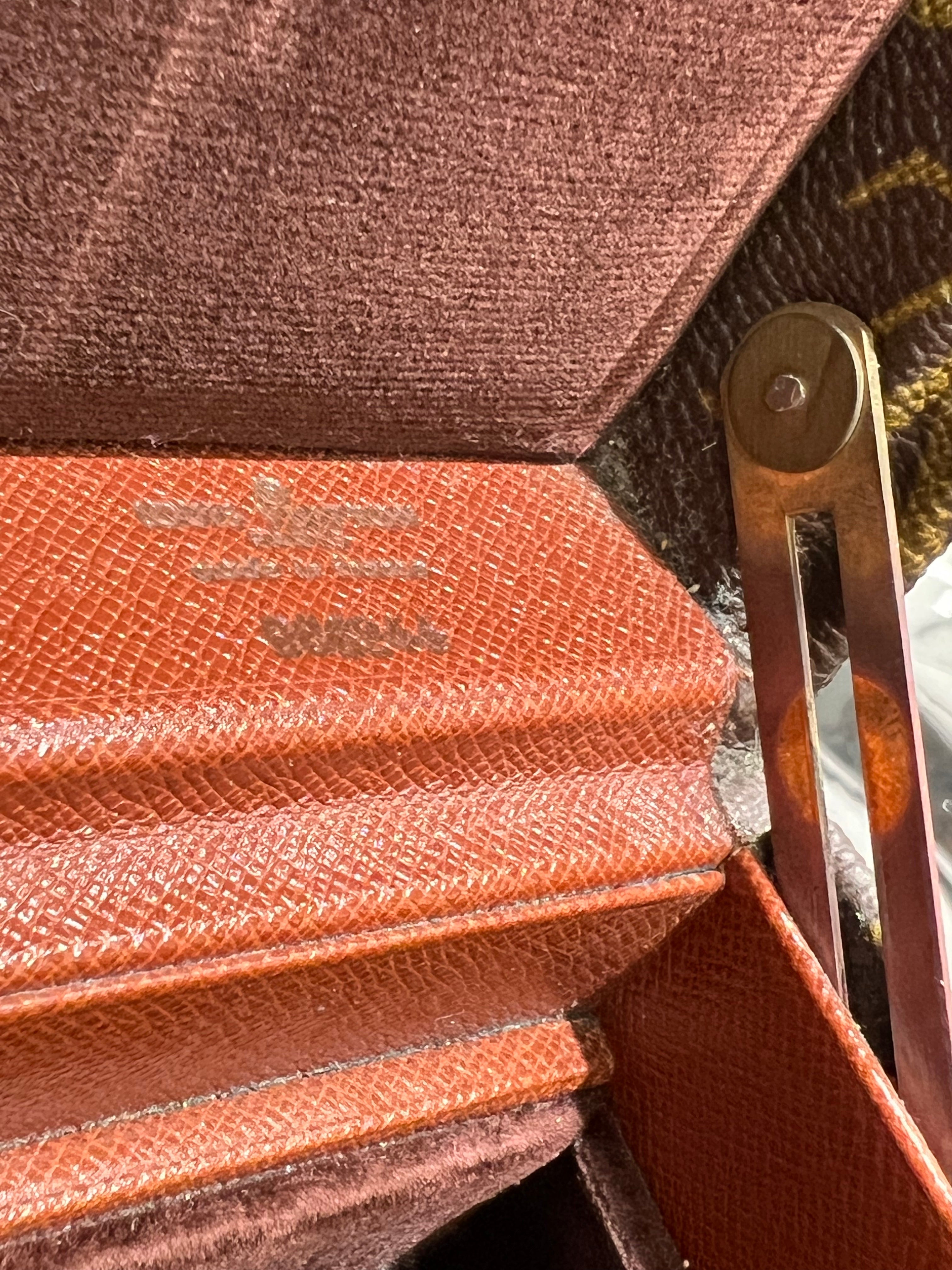 LOUIS VUITTON MONOGRAM BOITE BIJOUX 34 JEWELRY CASE HARD TRUNK