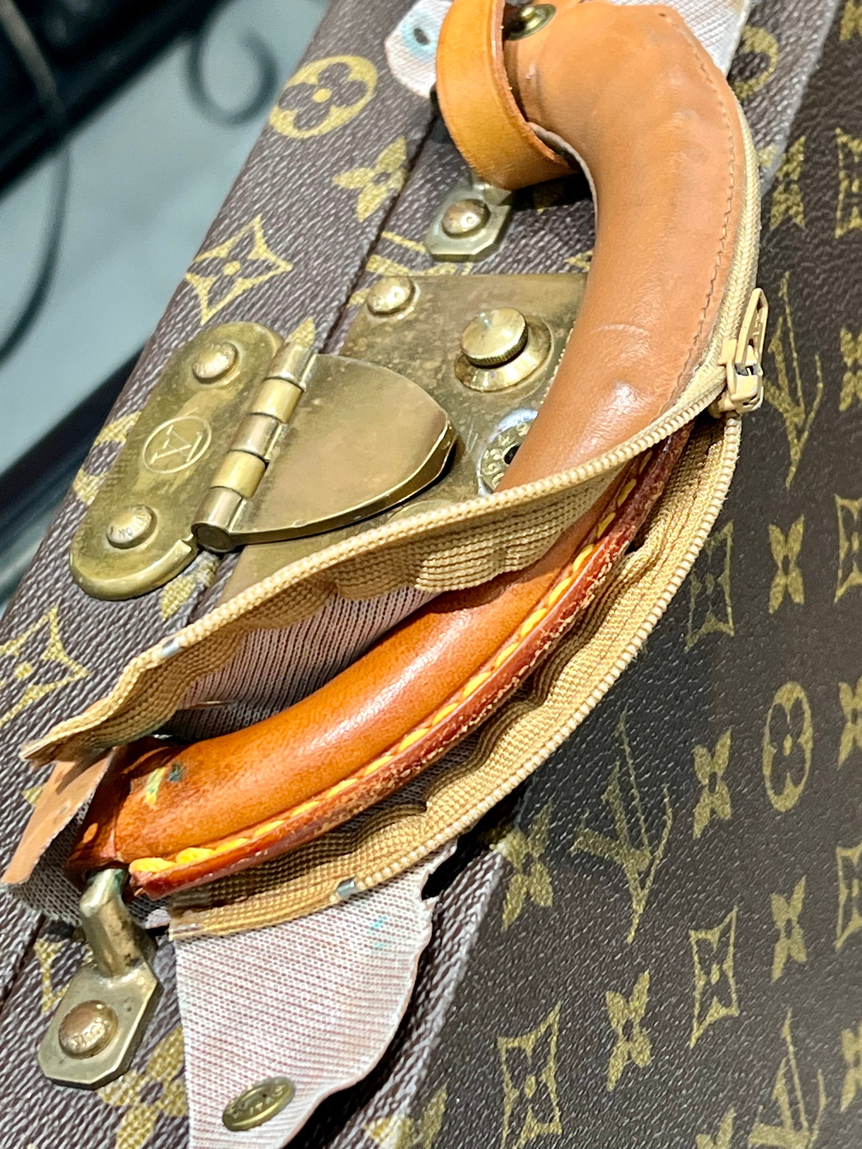 LOUIS VUITTON MONOGRAM BOITE BIJOUX 34 JEWELRY CASE HARD TRUNK