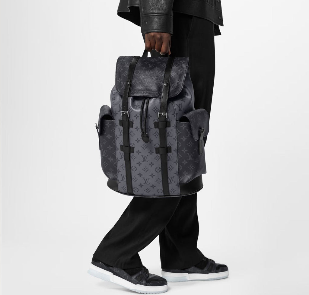 LOUIS VUITTON REVERSE MONOGRAM ECLIPSE CHRISTOPHER BACKPACK MM