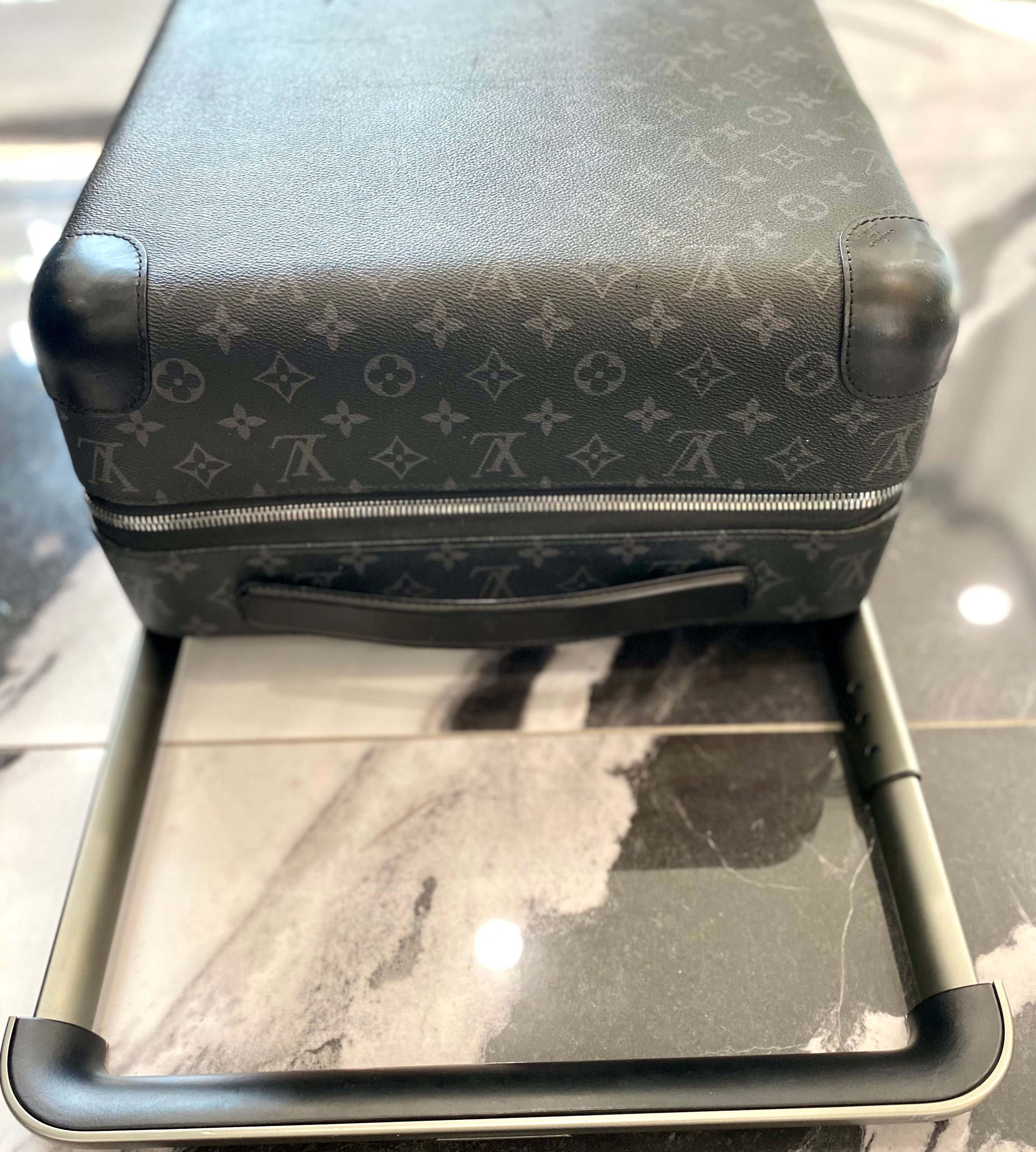 LOUIS VUITTON MONOGRAM ECLIPSE HORIZON 55 SUITCASE