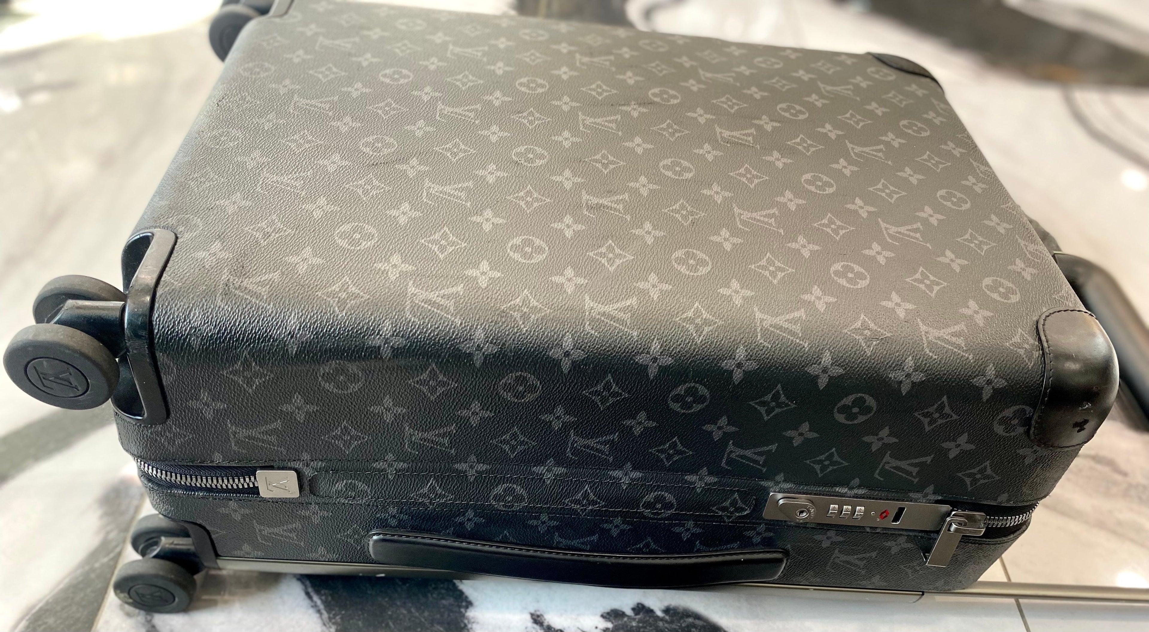 LOUIS VUITTON MONOGRAM ECLIPSE HORIZON 55 SUITCASE