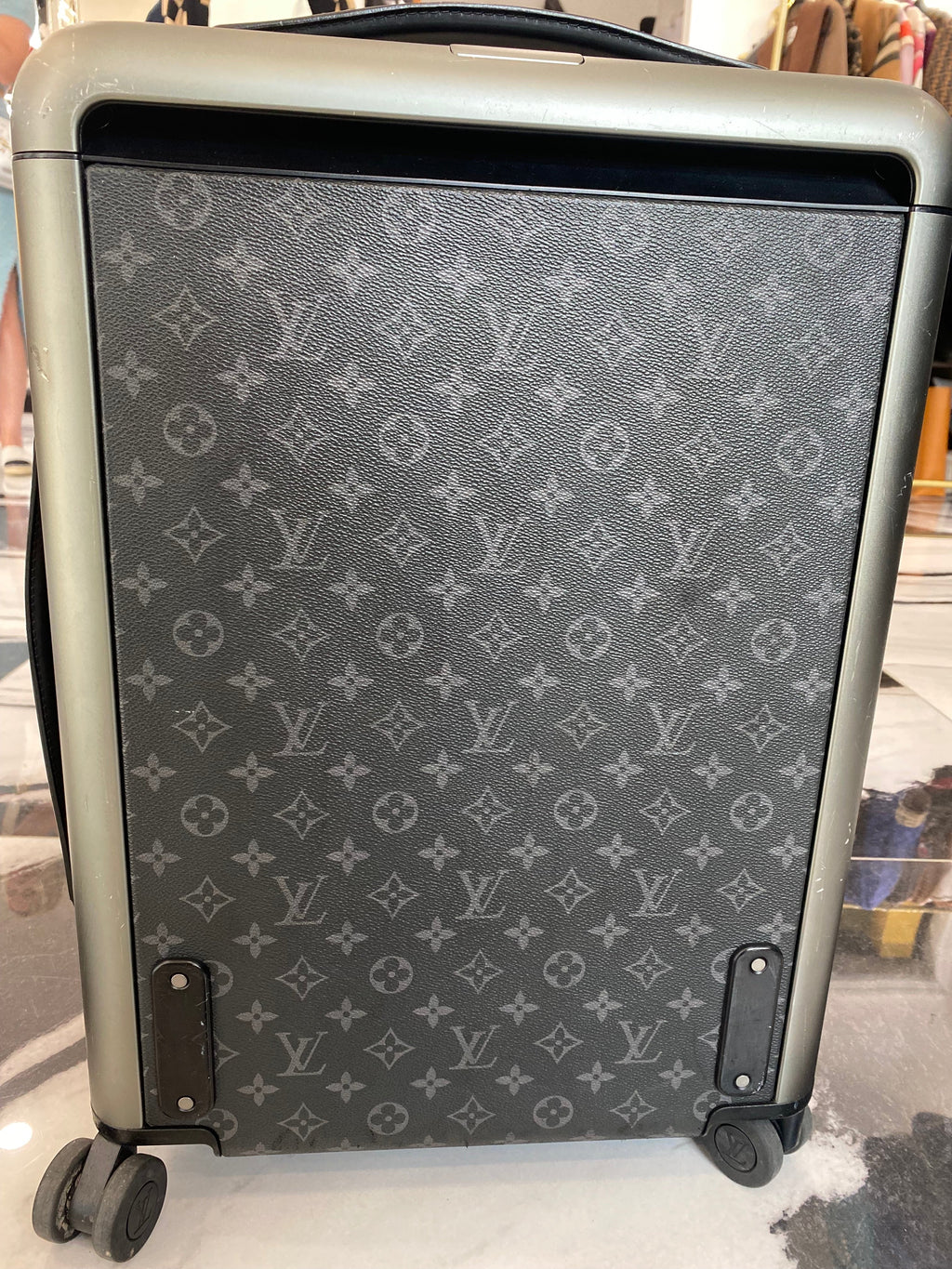 LOUIS VUITTON MONOGRAM ECLIPSE HORIZON 55 SUITCASE