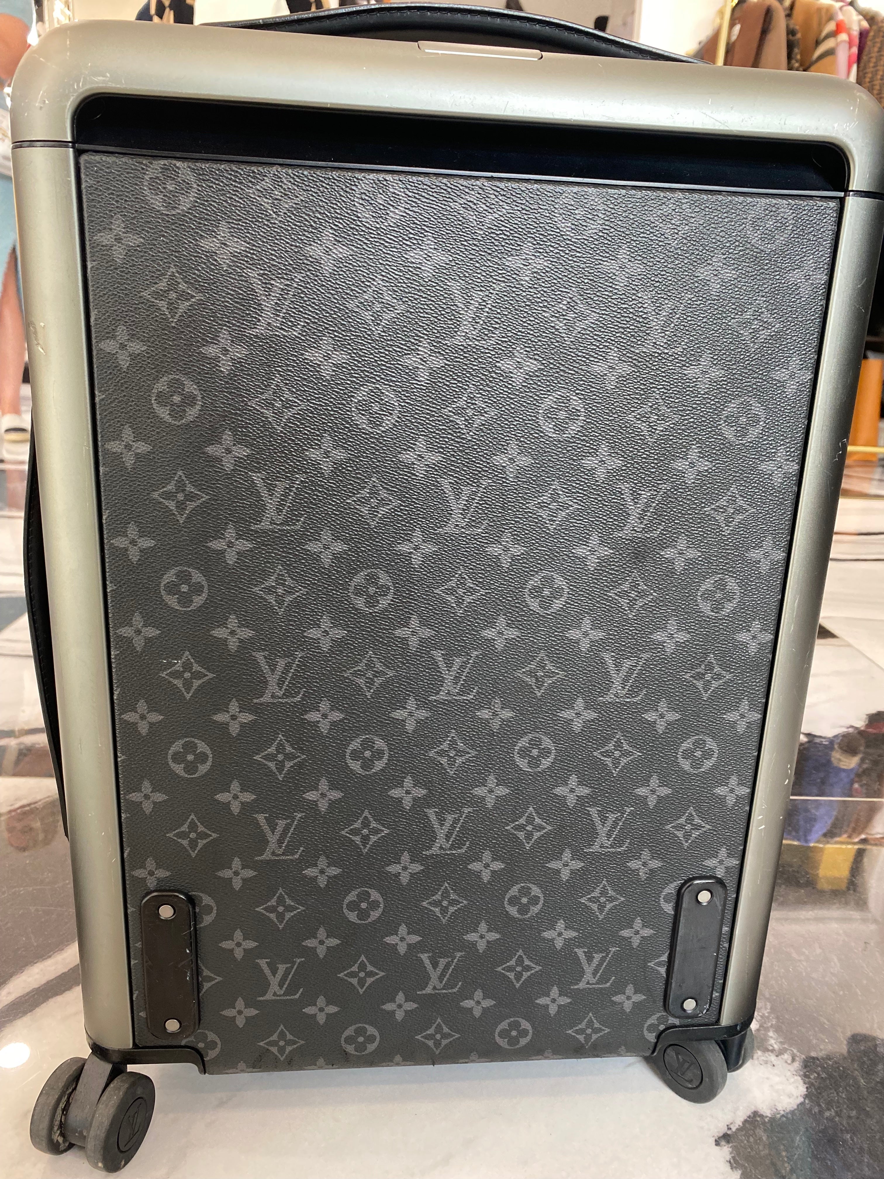 LOUIS VUITTON MONOGRAM ECLIPSE HORIZON 55 SUITCASE