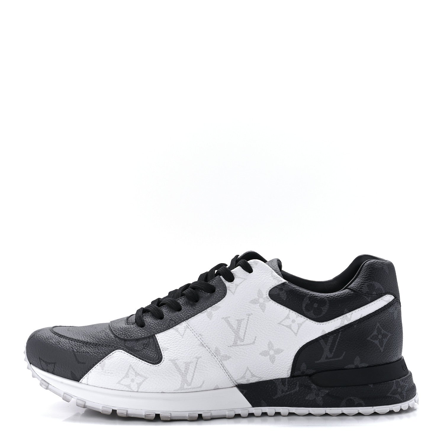 LOUIS VUITTON MONOGRAM ECLIPS ICE REVERSE RUN AWAY SNEAKERS
