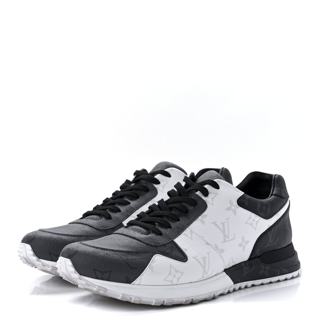 LOUIS VUITTON MONOGRAM ECLIPS ICE REVERSE RUN AWAY SNEAKERS