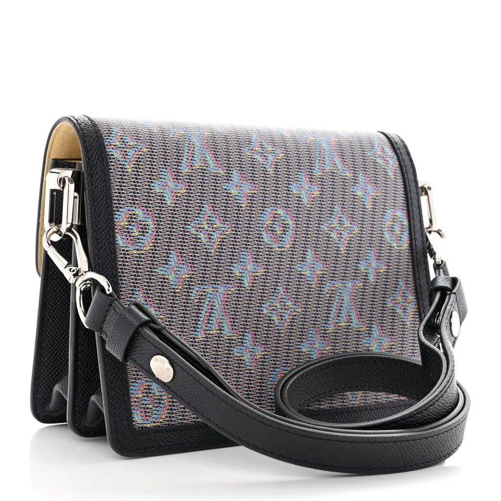 LOUIS VUITTON MONOGRAM LV POP MINI DAUPHINE SHOULDER BAG