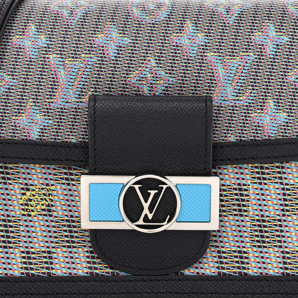LOUIS VUITTON MONOGRAM LV POP MINI DAUPHINE SHOULDER BAG