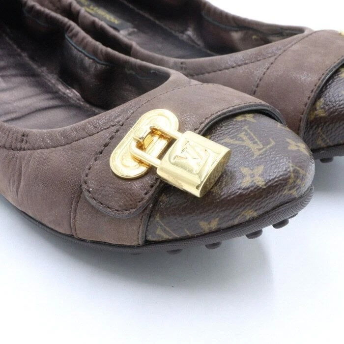 LOUIS VUITTON MONOGRAM LUCKY BALLERINA FLATS