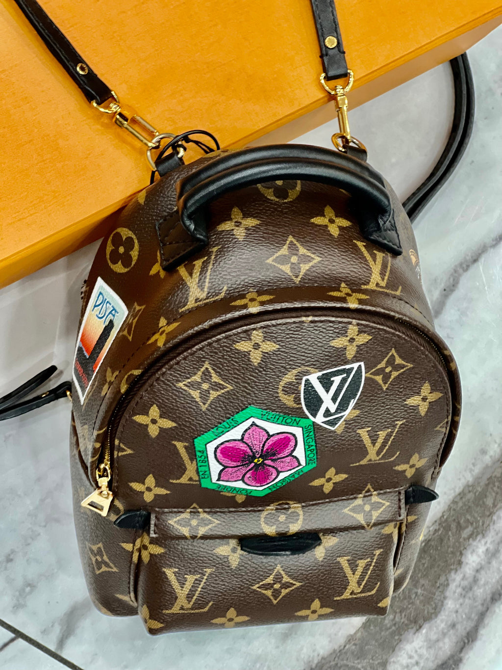 LOUIS VUITTON MONOGRAM MY WORLD TOUR PALM SPRINGS BACKPACK MINI