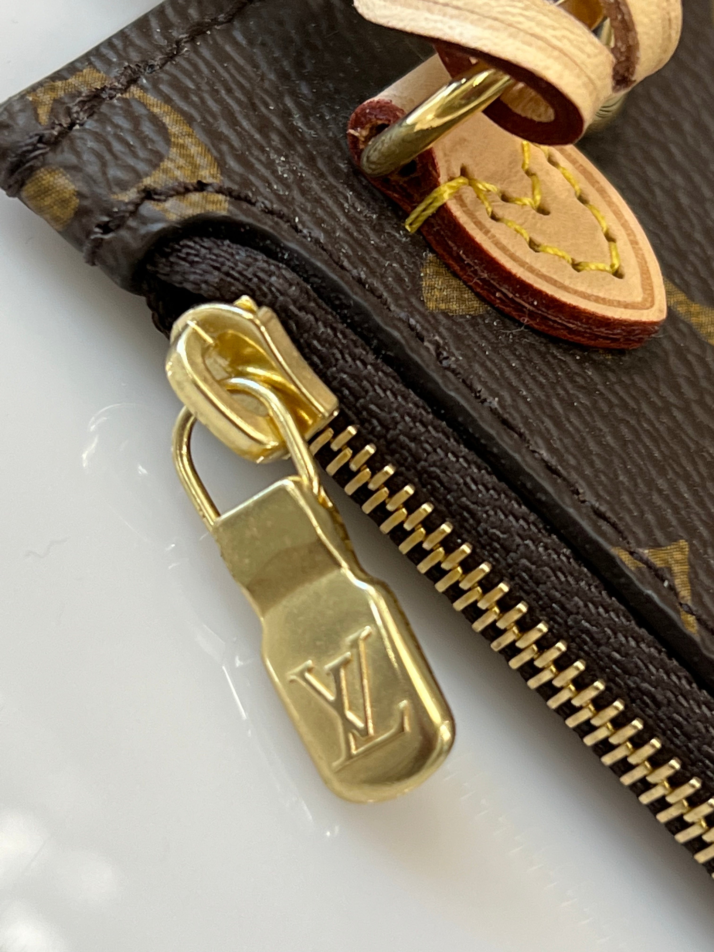 LOUIS VUITTON MONOGRAM NEVERFULL MM GM POCHETTE