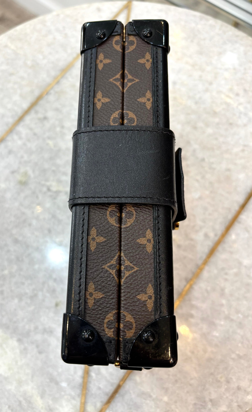 LOUIS VUITTON MONOGRAM PETITE MALLE CROSSBODY BAG
