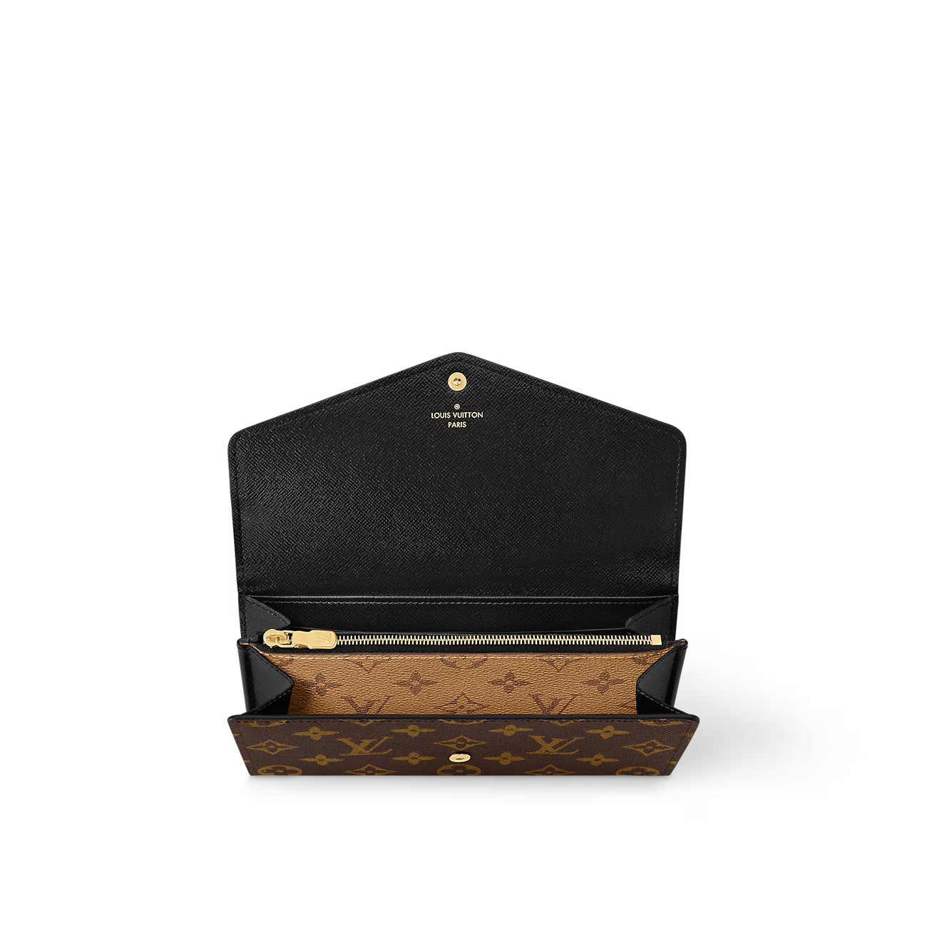 LOUIS VUITTON REVERSE GIANT MONOGRAM SARAH WALLET