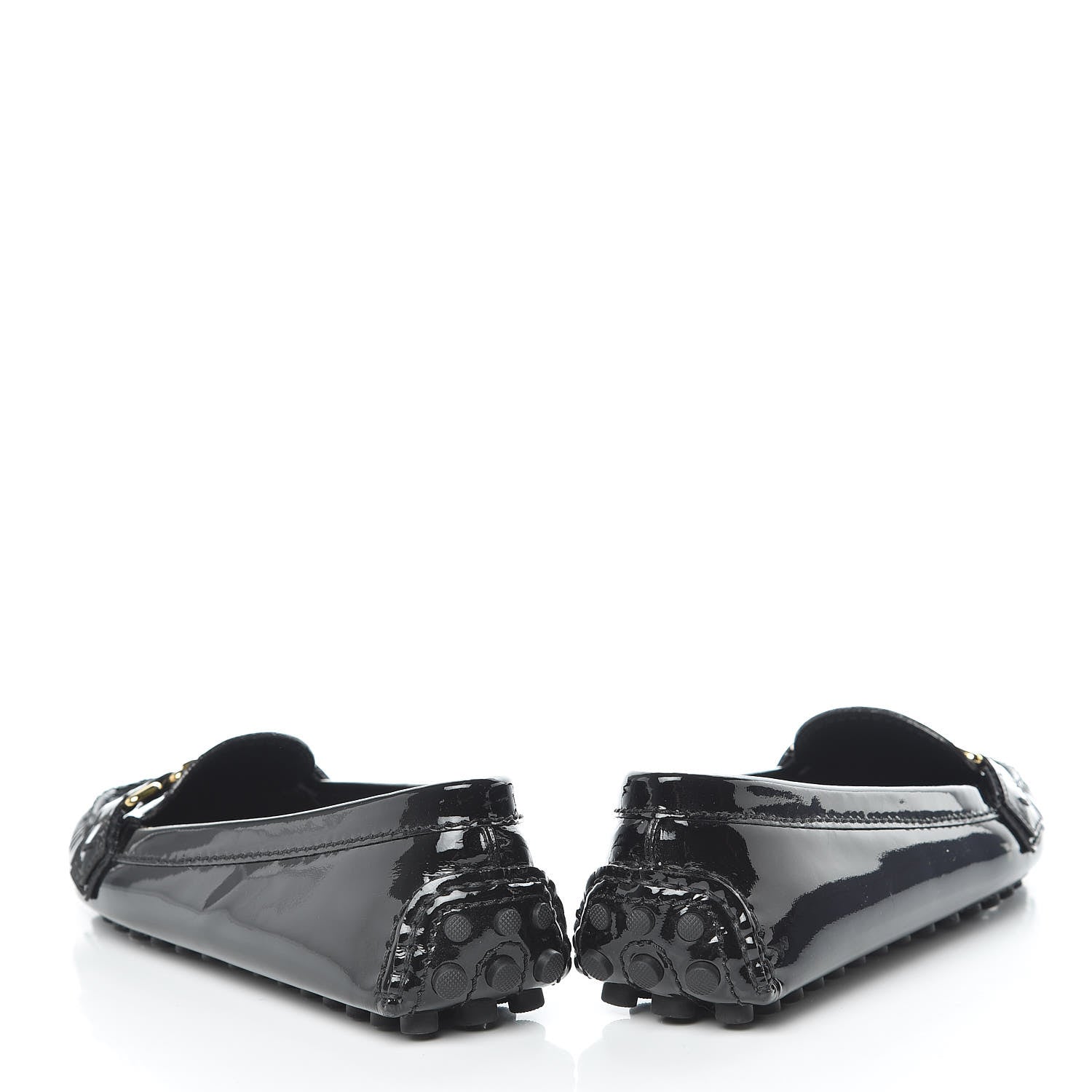 LOUIS VUITTON PATENT LEATHER OXFORD LOAFERS