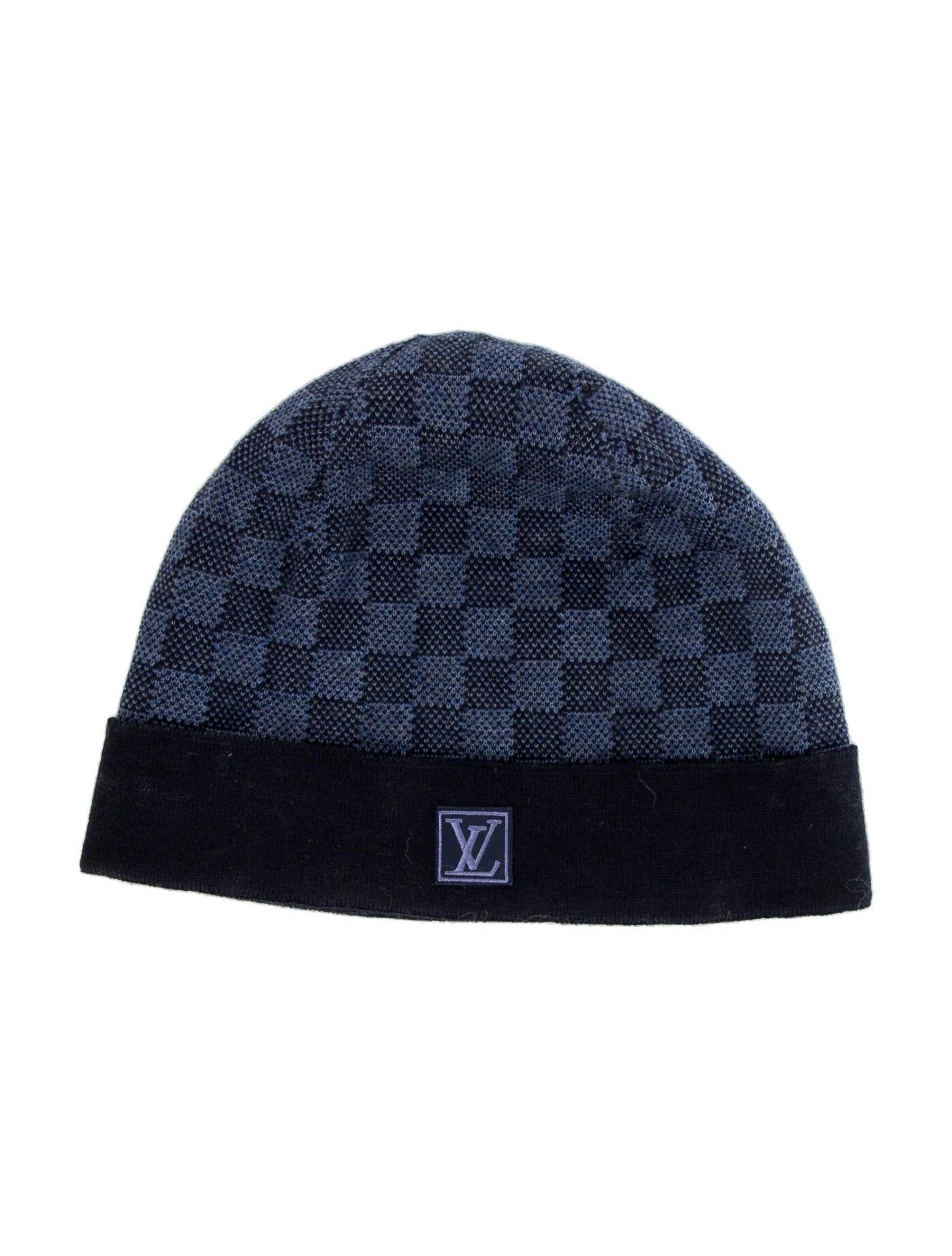 LOUIS VUITTON PETIT DAMIER BEANIE HAT