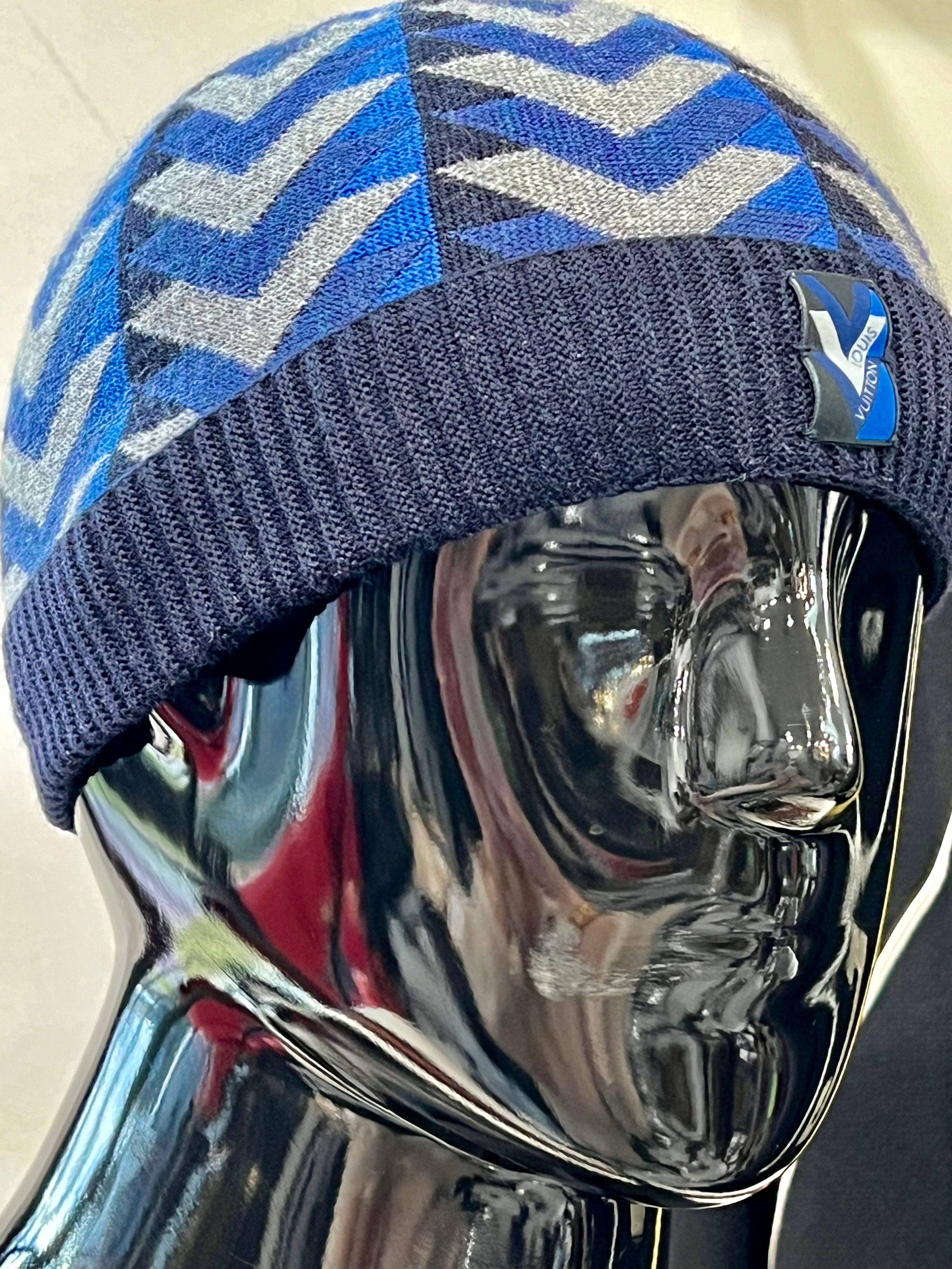LOUIS VUITTON V OBSESSION WOOL BEANIE HAT