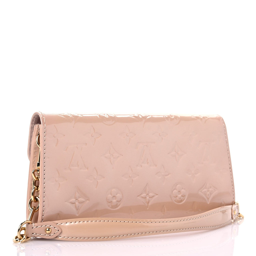 LOUIS VUITTON MONOGRAM VERNIS SUNSET BOULEVARD BAG ROSE FLORENTIN