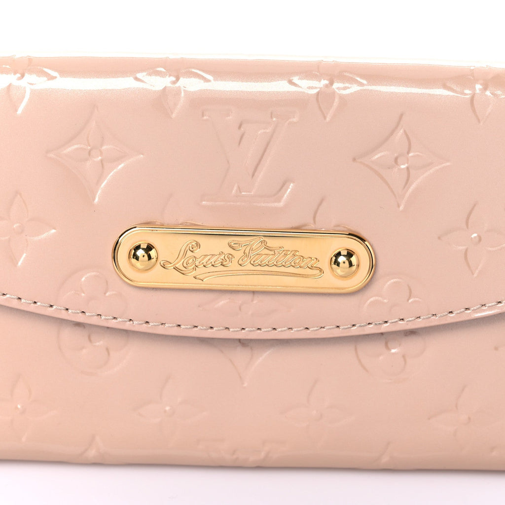 LOUIS VUITTON MONOGRAM VERNIS SUNSET BOULEVARD BAG ROSE FLORENTIN