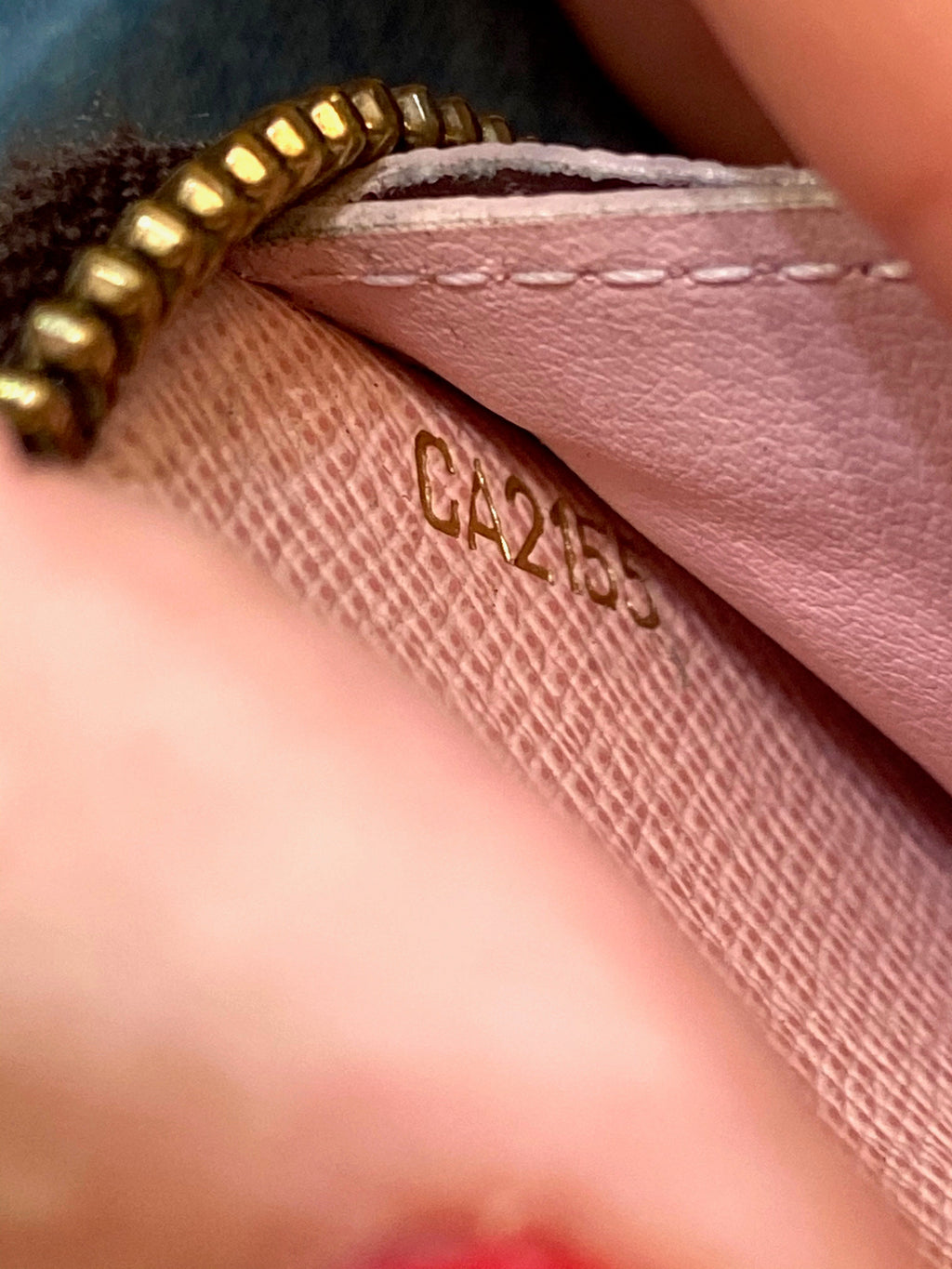 LOUIS VUITTON MONOGRAM CLÉMENCE WALLET ROSE BALLERINE