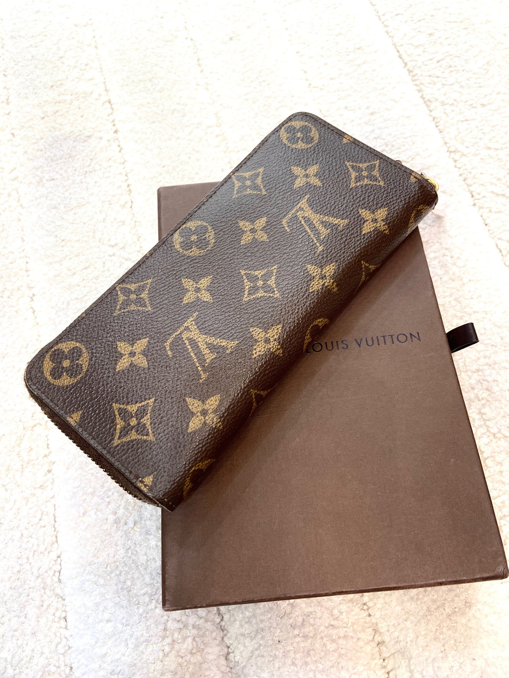 LOUIS VUITTON MONOGRAM CLÉMENCE WALLET ROSE BALLERINE