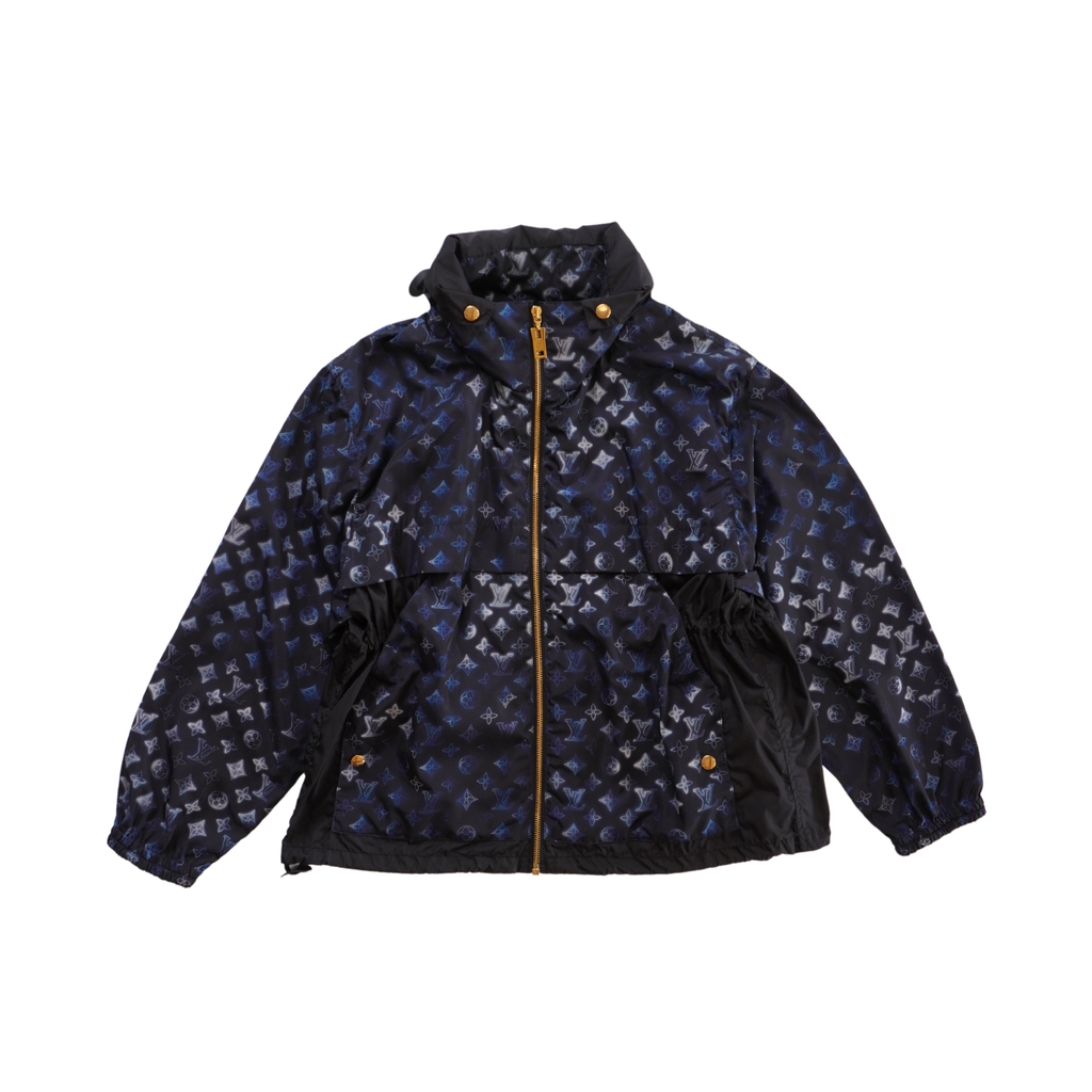 Louis Vuitton 'Mahina Monogram' Windbreaker Jacket - Women's 38