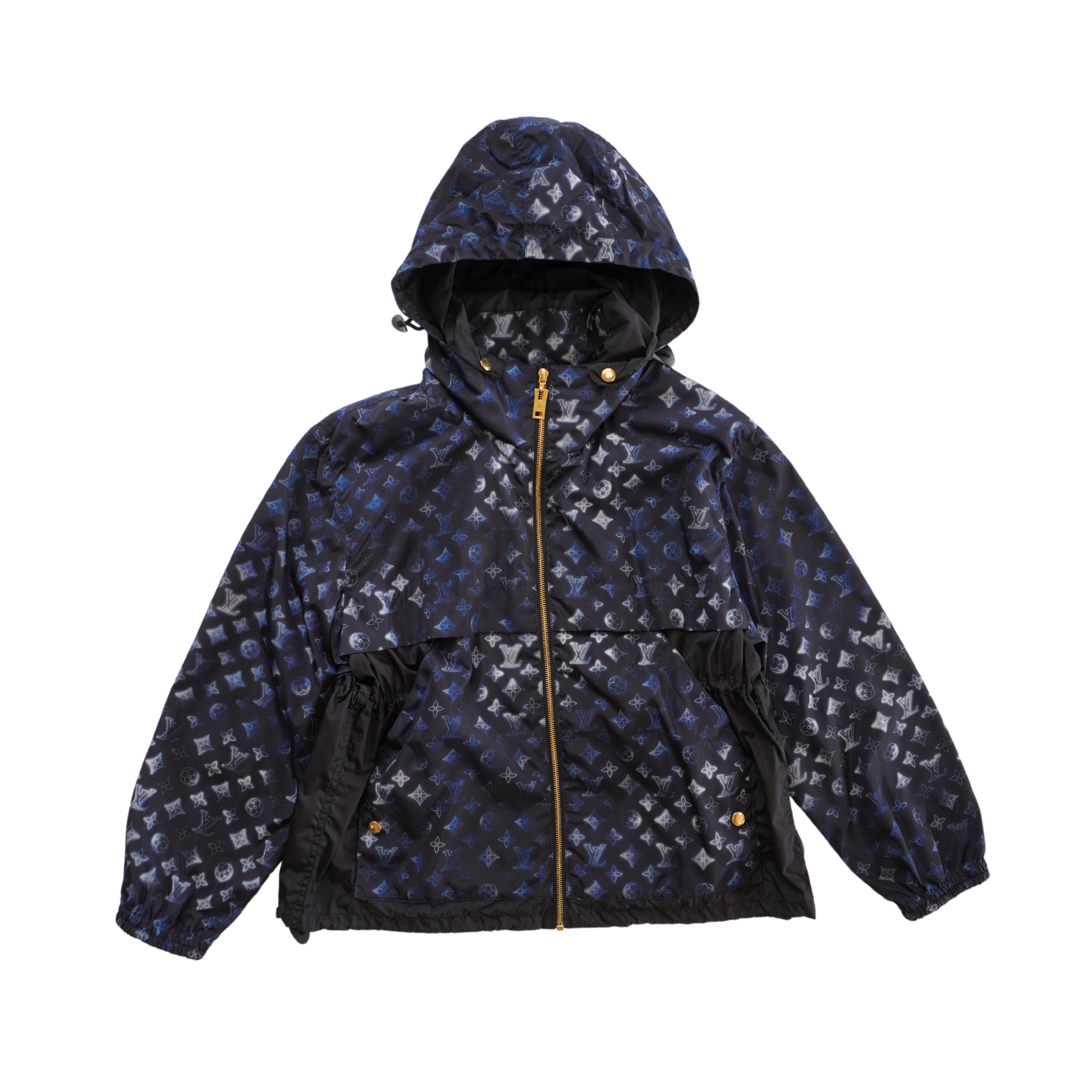 Louis Vuitton 'Mahina Monogram' Windbreaker Jacket - Women's 38