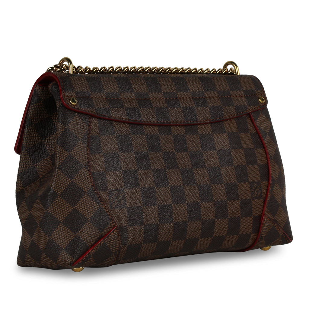 Louis Vuitton Caissa Clutch Cerise - Damier Ebene