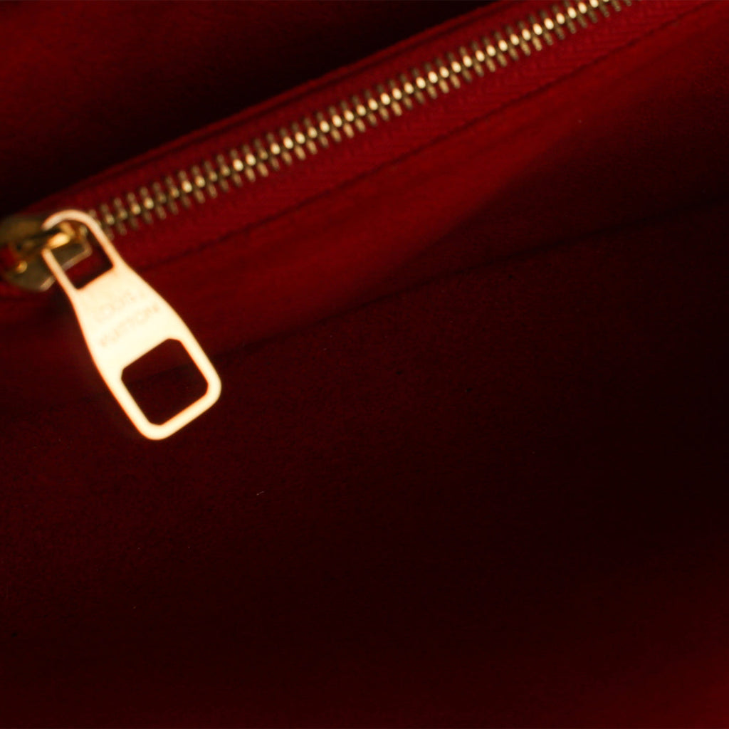 Louis Vuitton Caissa Clutch Cerise - Damier Ebene