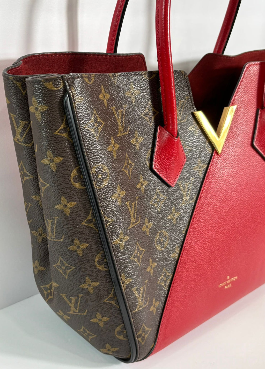 LOUIS VUITTON COATED CANVAS KIMONO MM TOTE